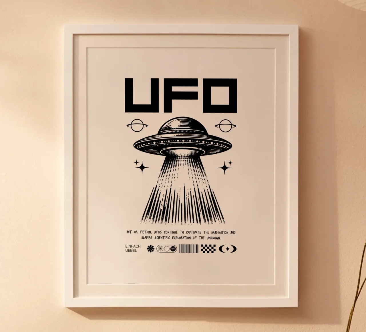 UFO poster da BAWA