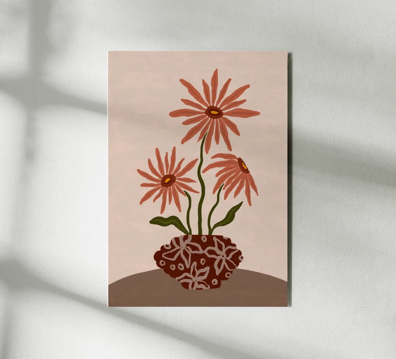 Bloom in Vase alluminio dibond da Tida vom Weg