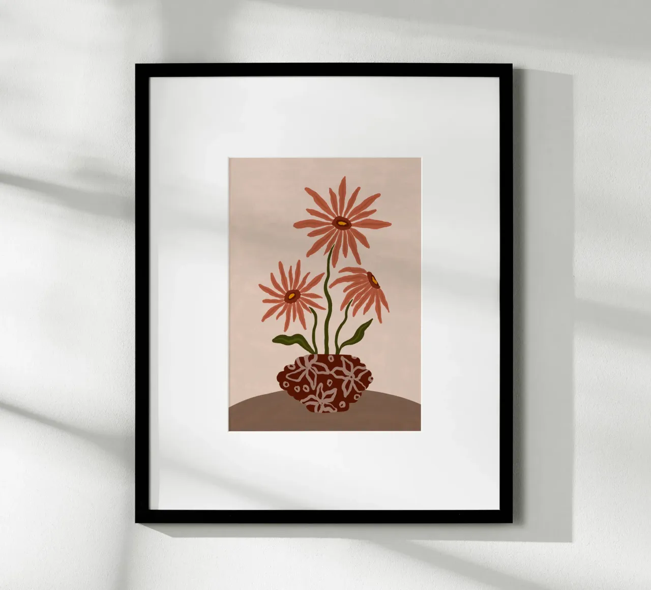 Bloom in Vase carta hahnemühle da Tida vom Weg