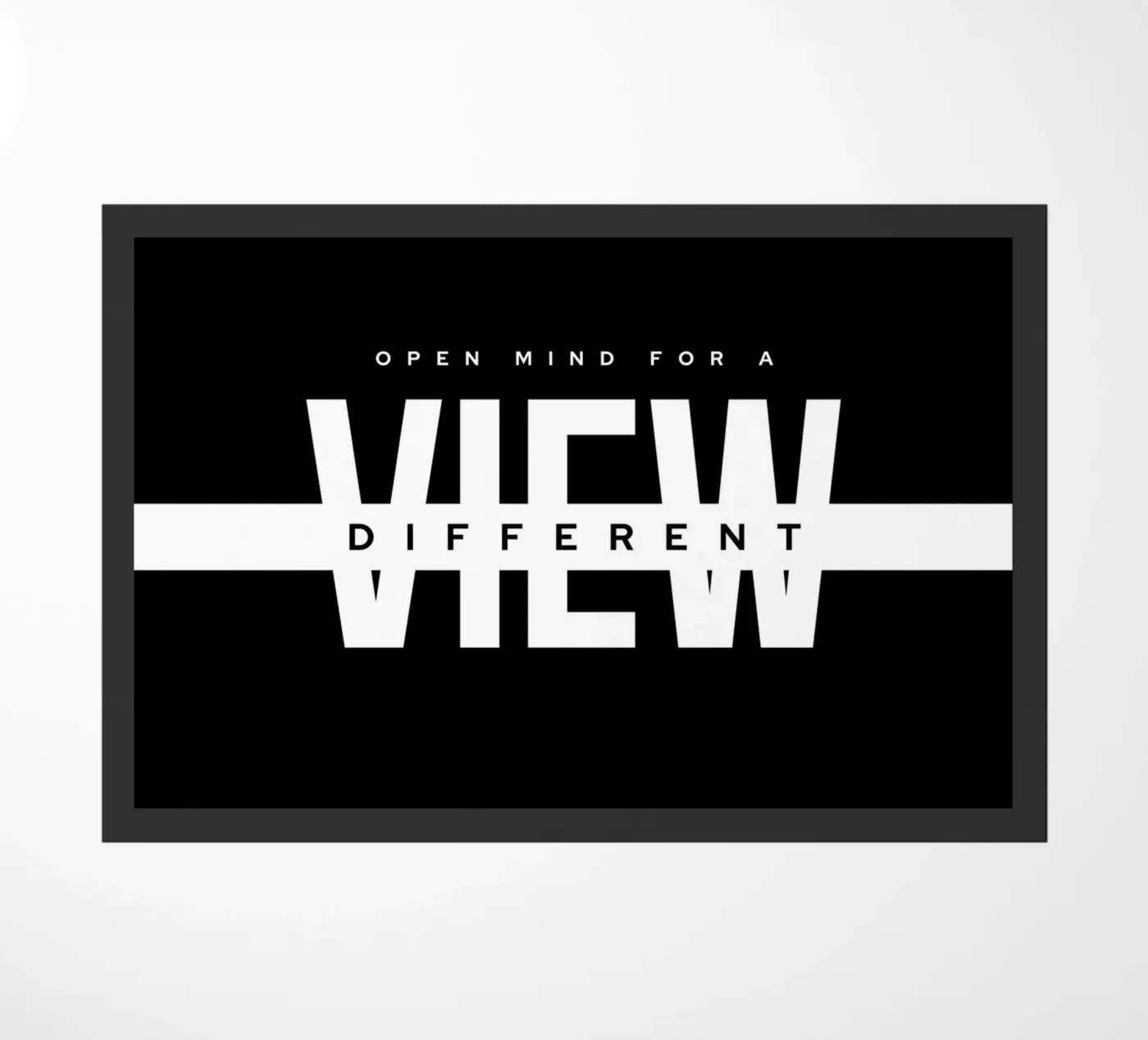 DIFFERENT VIEW Fußmatte von BAWA