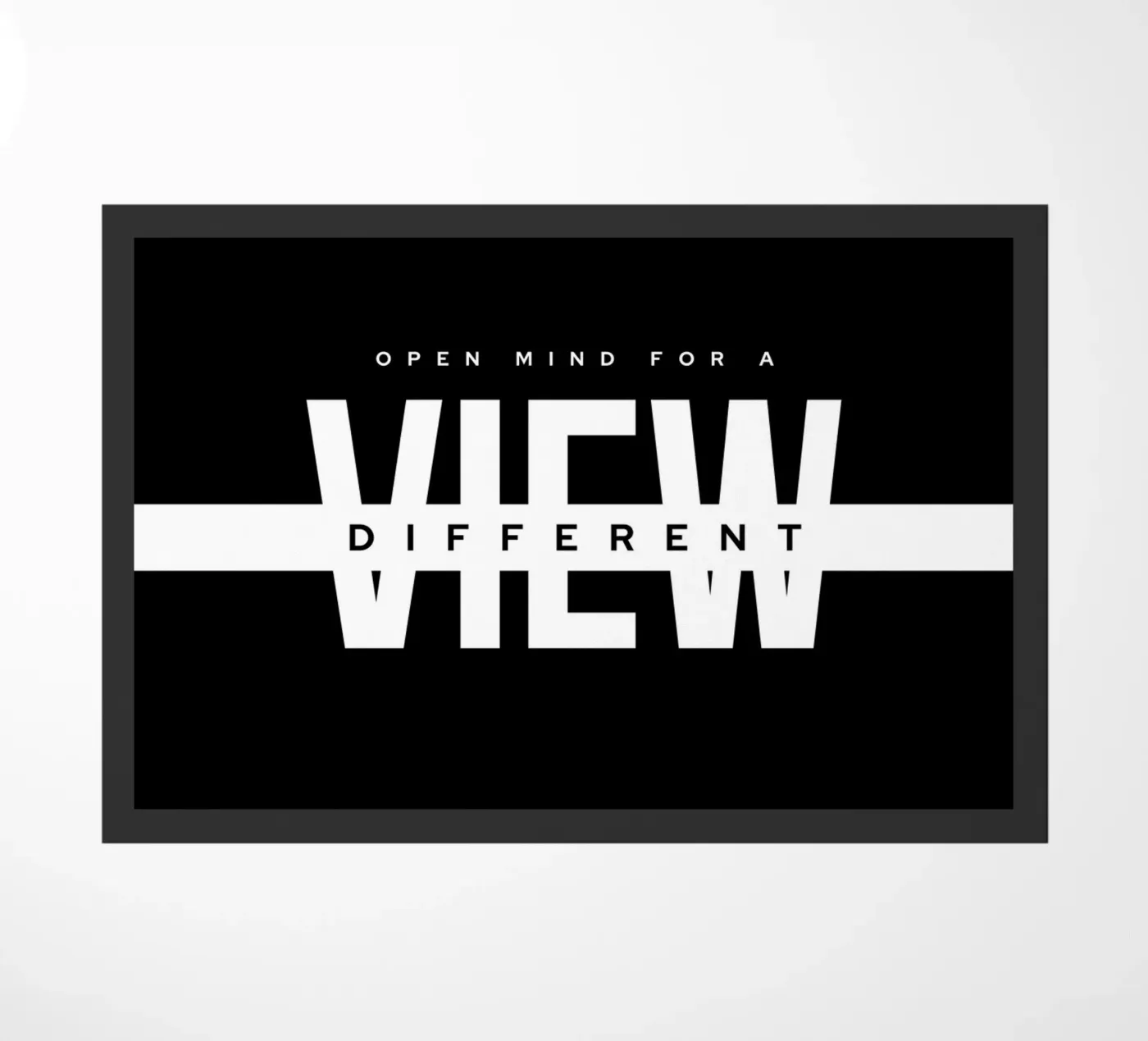 DIFFERENT VIEW Fußmatte von BAWA