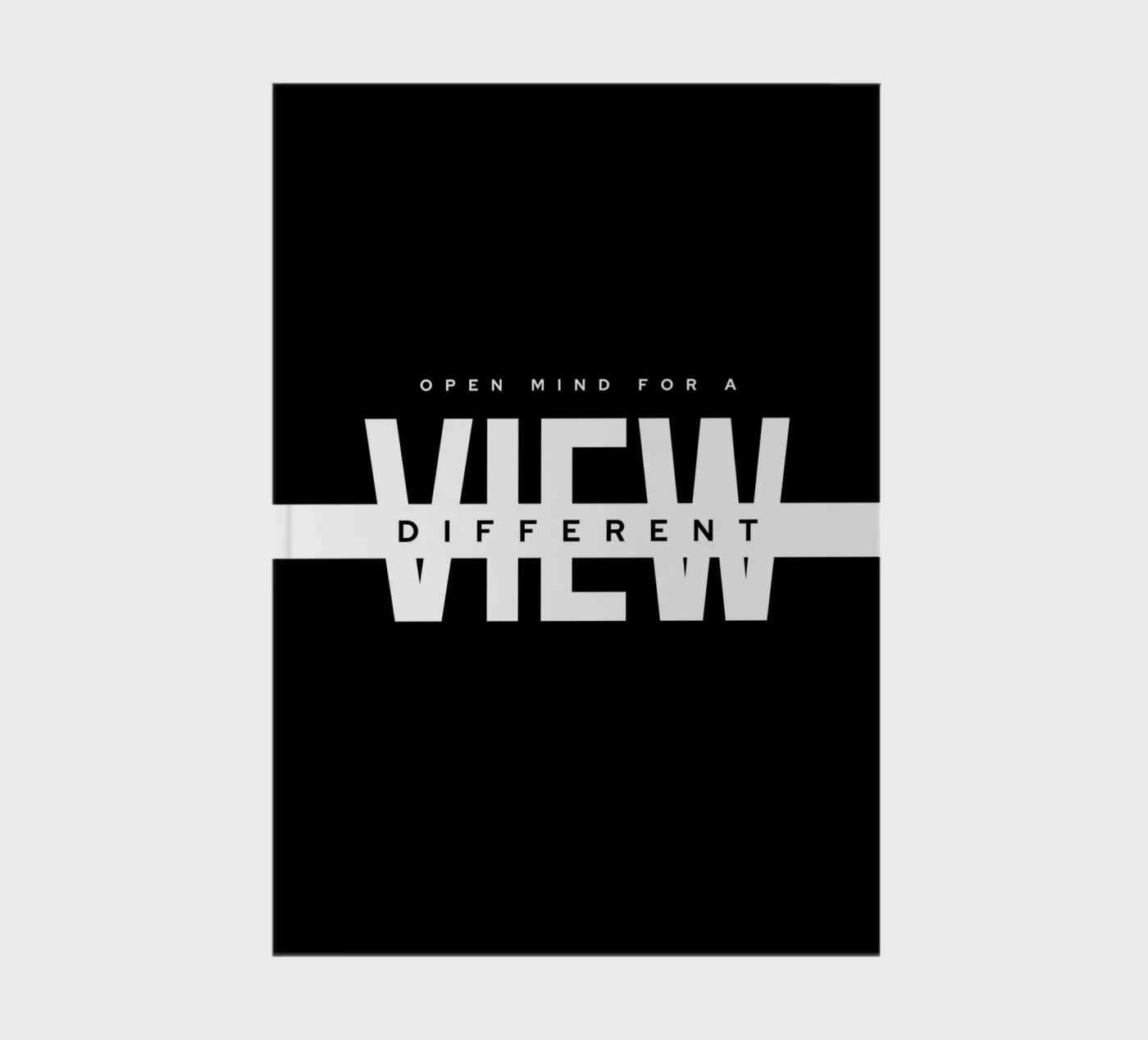 DIFFERENT VIEW notebook by BAWA