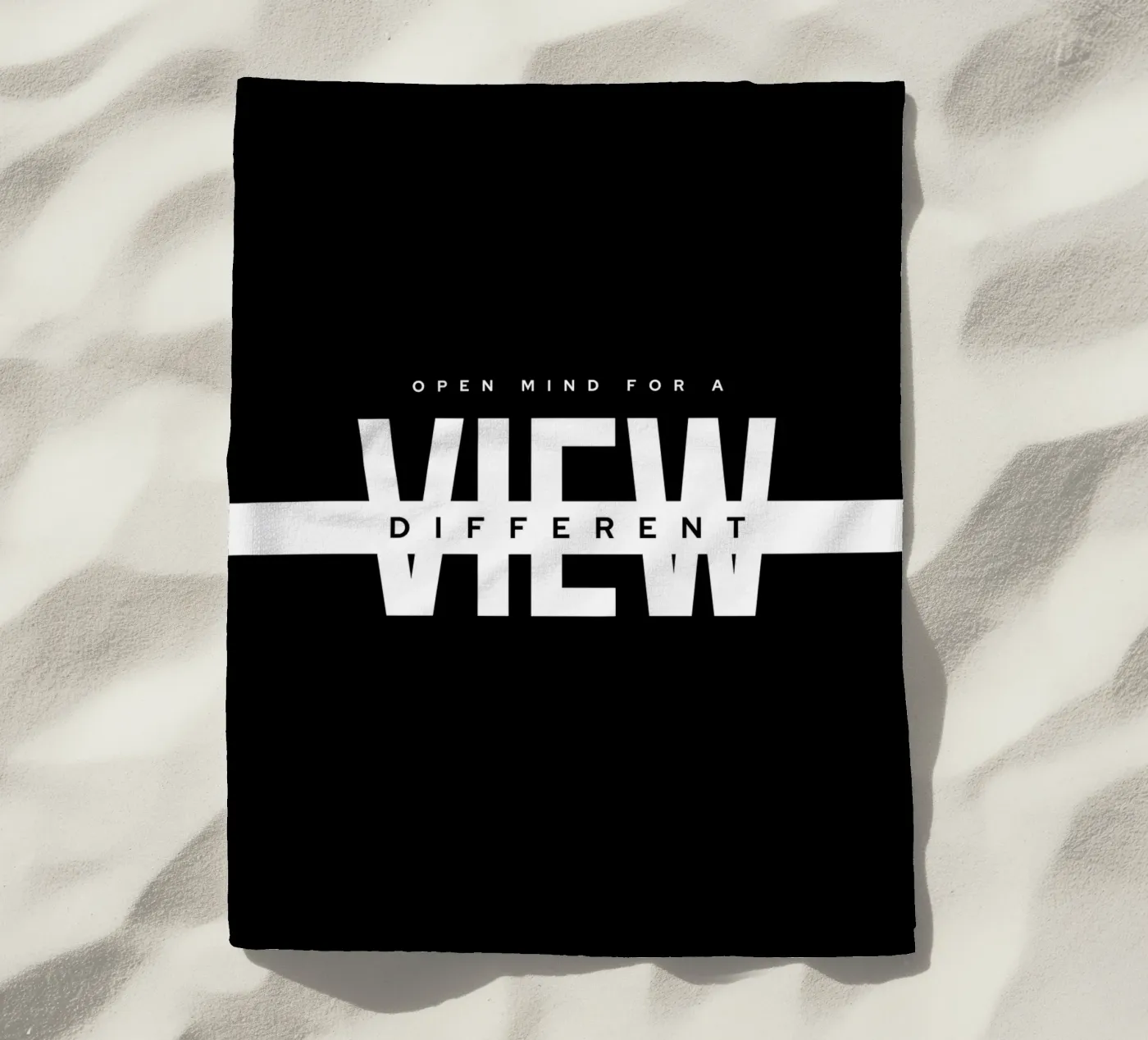 DIFFERENT VIEW beach towel by BAWA