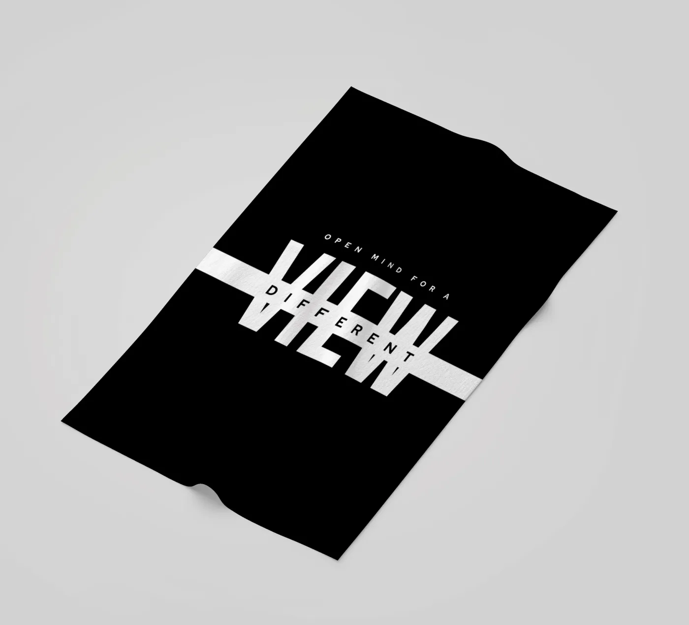 DIFFERENT VIEW serviette de plage de BAWA