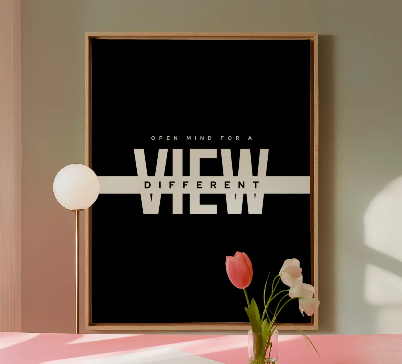 DIFFERENT VIEW tela da BAWA