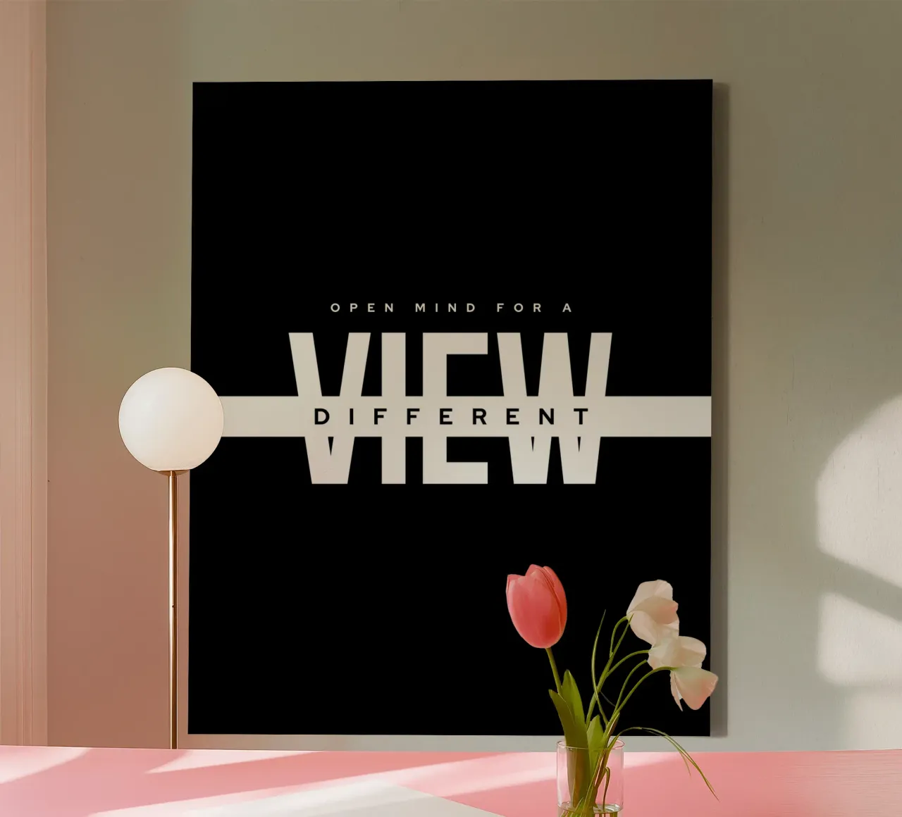 DIFFERENT VIEW tela da BAWA