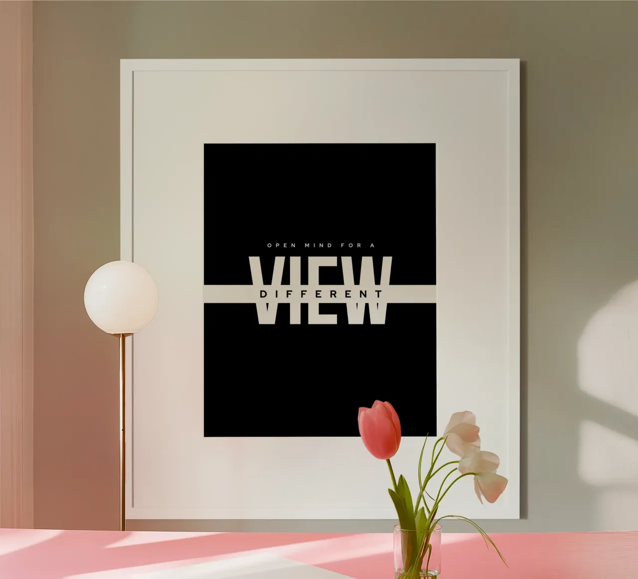 DIFFERENT VIEW poster da BAWA