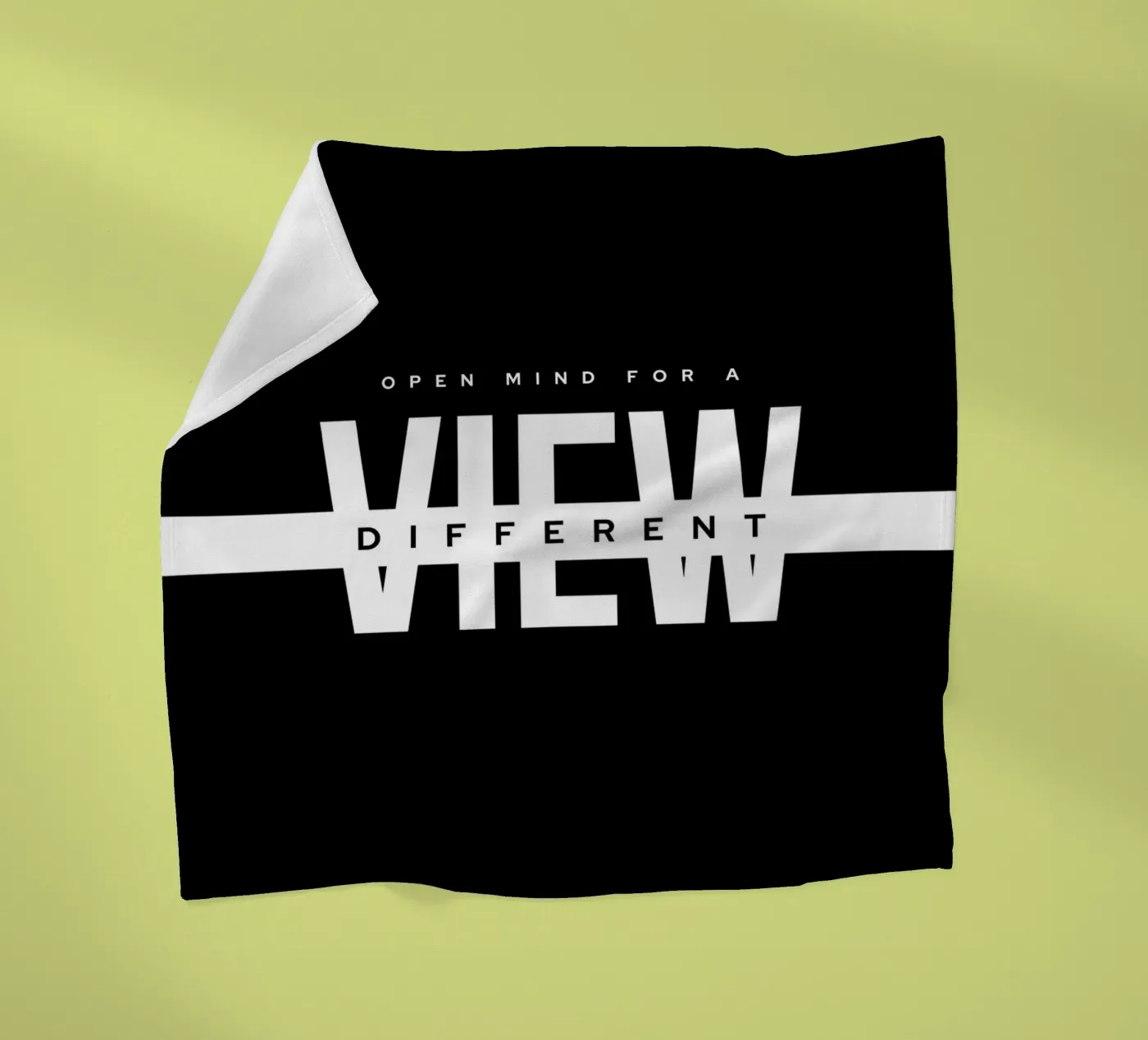 DIFFERENT VIEW fleece blanket by BAWA