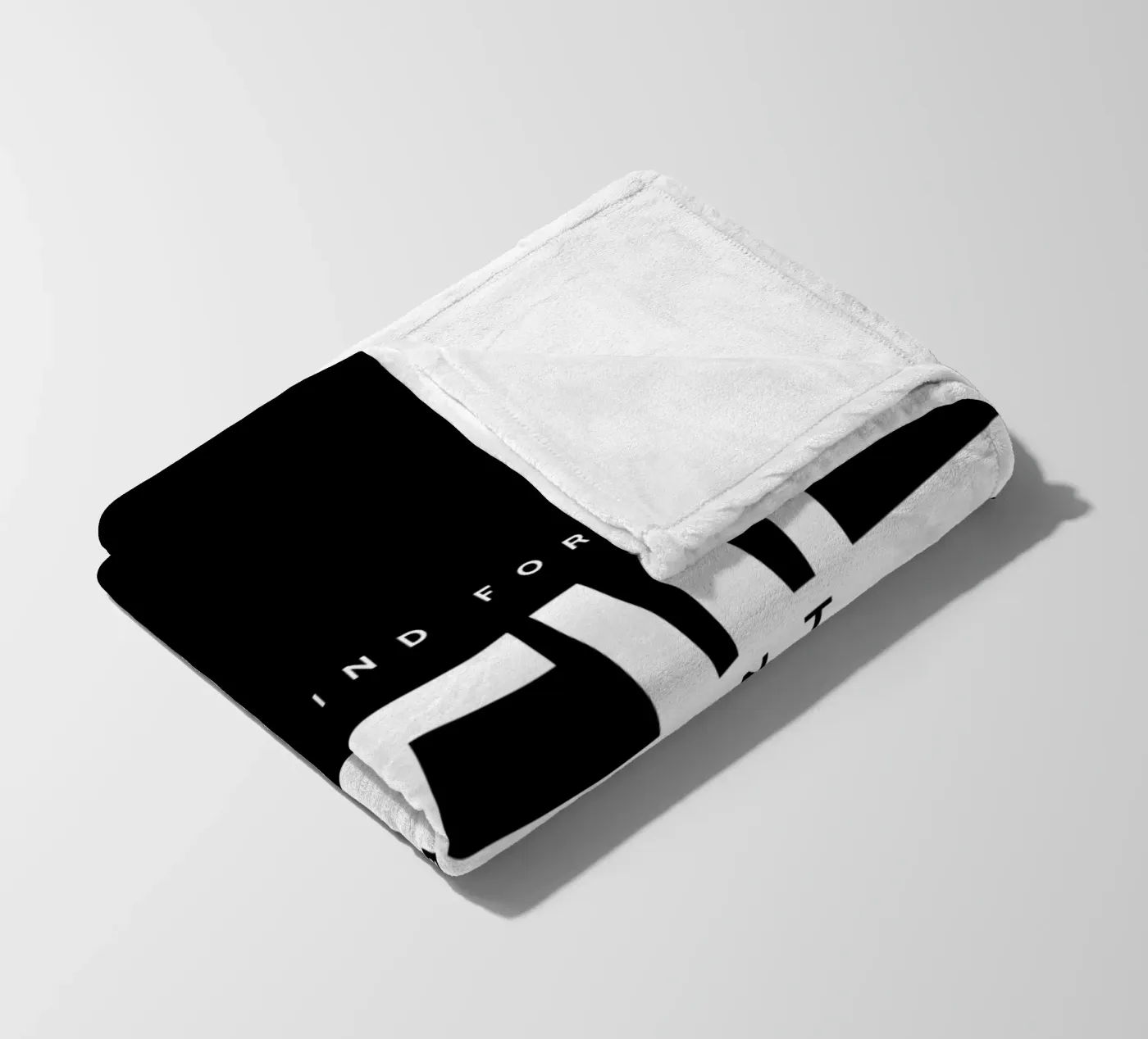 DIFFERENT VIEW fleece blanket by BAWA