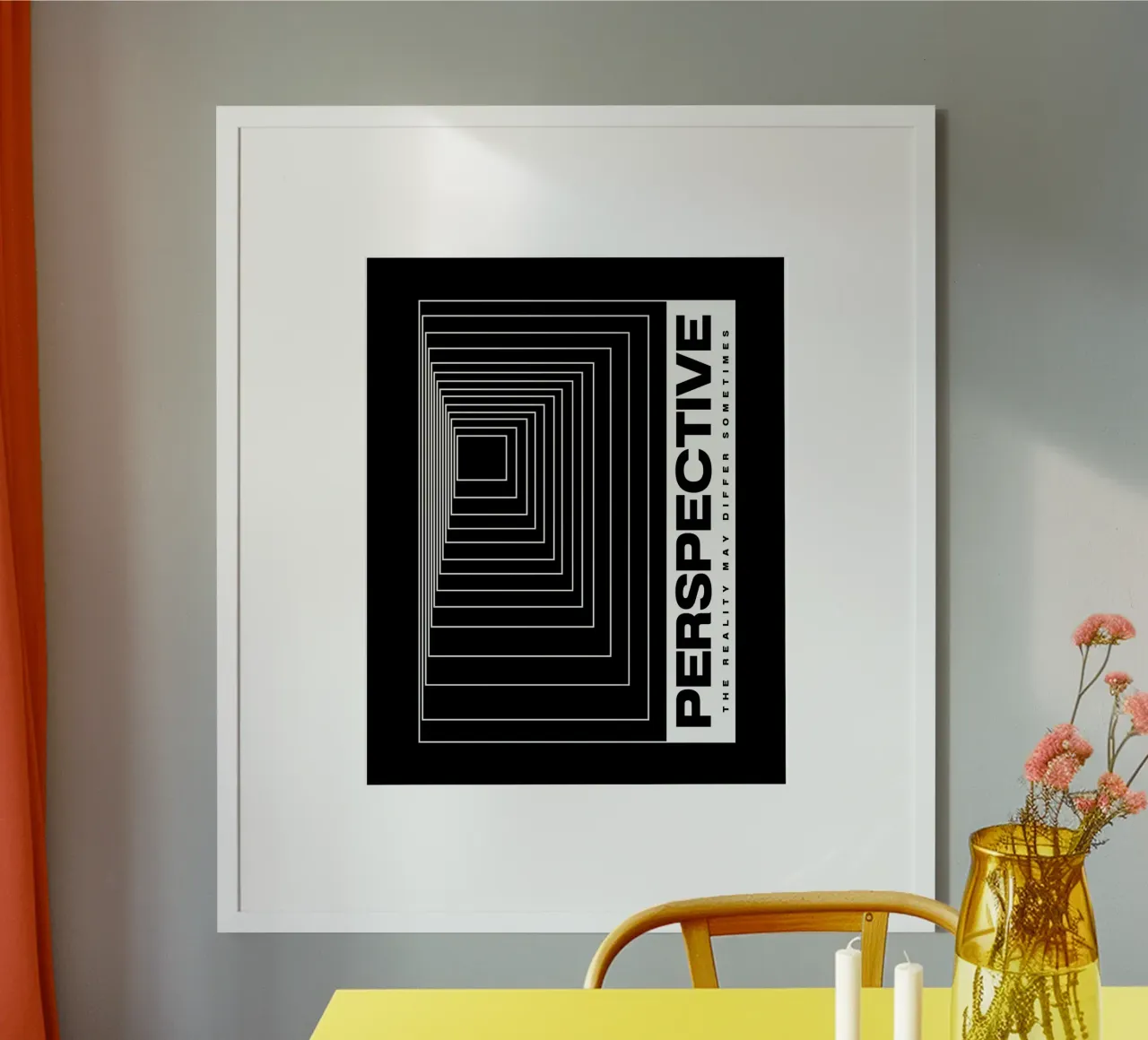 PERSPECTIVE poster by BAWA