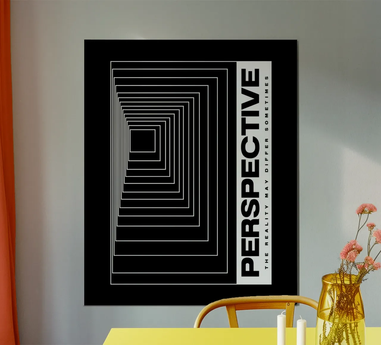 PERSPECTIVE poster by BAWA