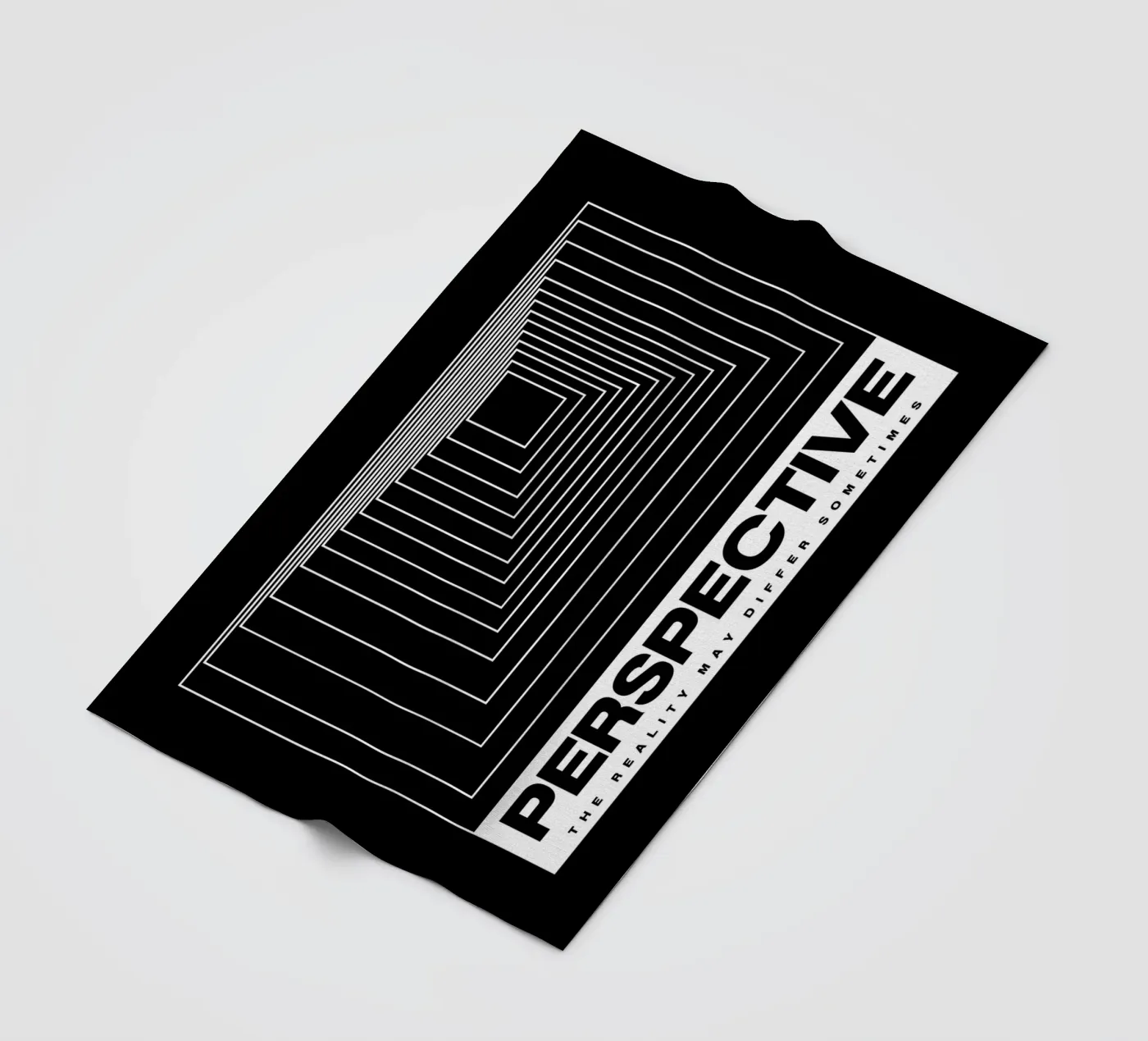 PERSPECTIVE fleece blanket by BAWA