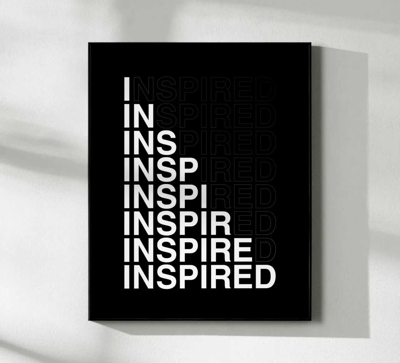 INSPIRED acryl van BAWA