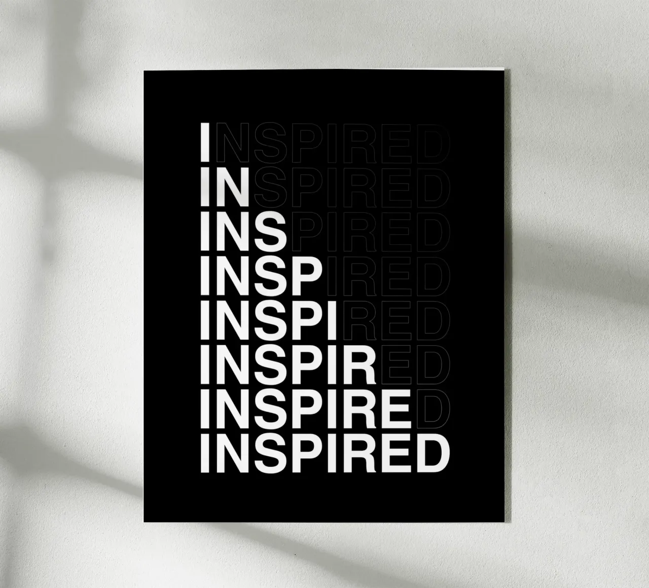 INSPIRED acryl van BAWA