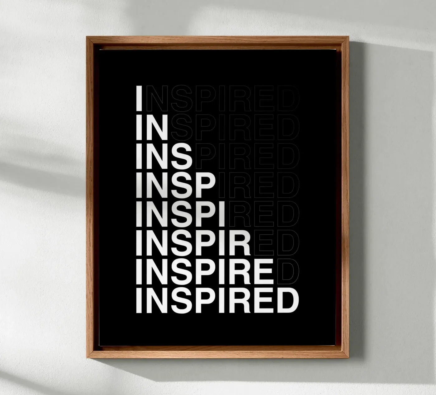 INSPIRED canvas van BAWA