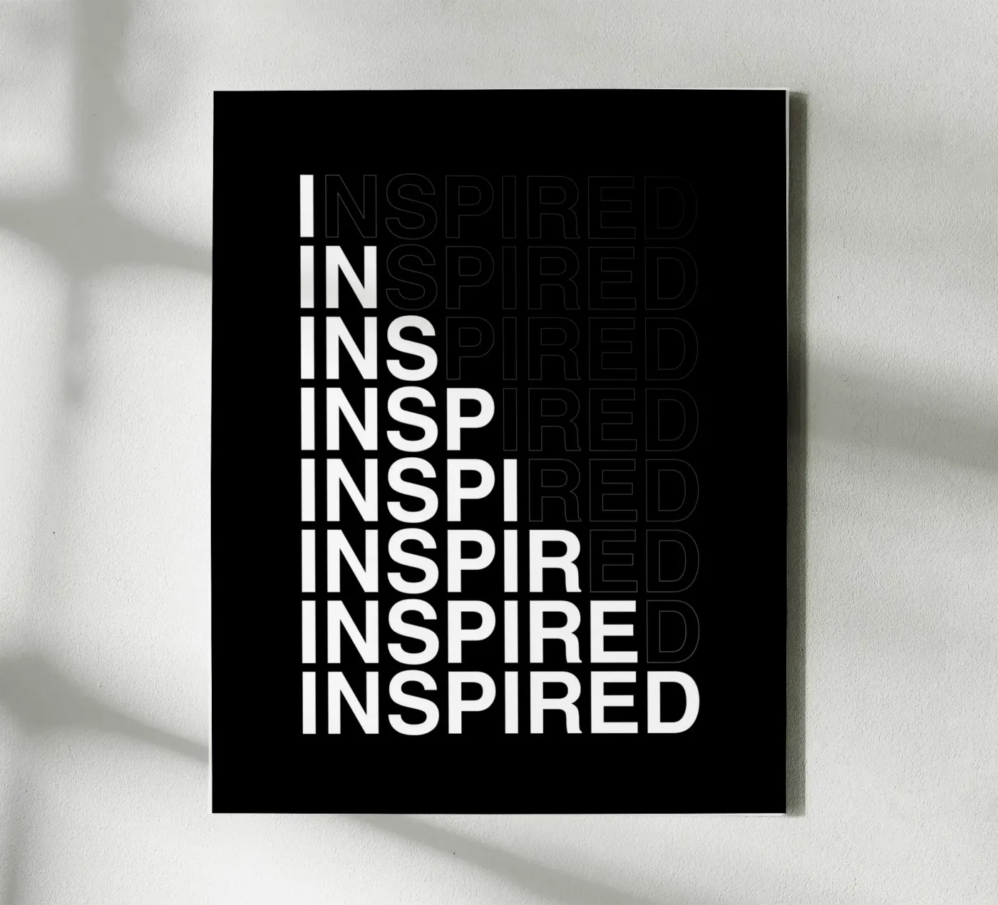 INSPIRED canvas van BAWA