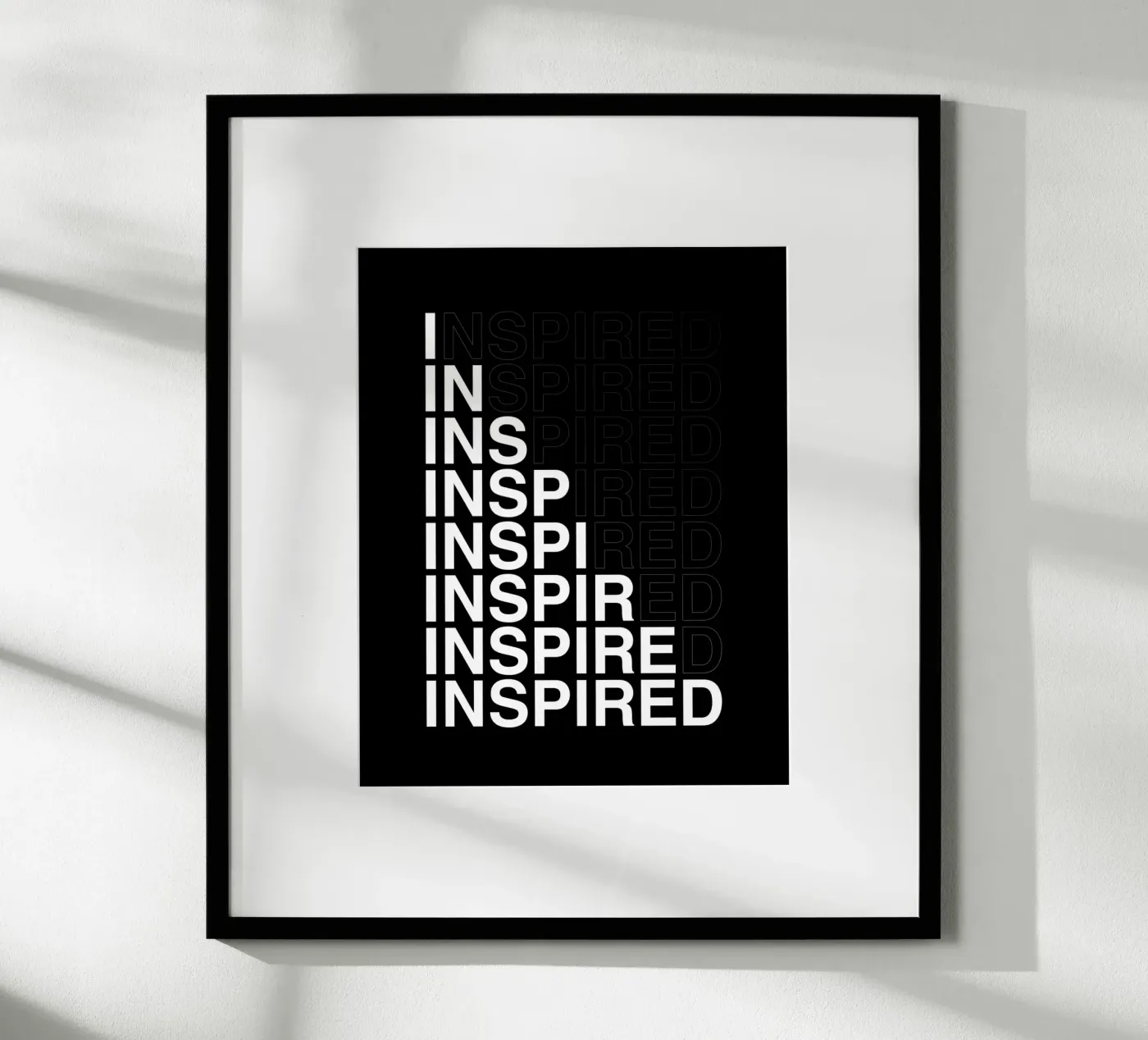 INSPIRED poster by BAWA