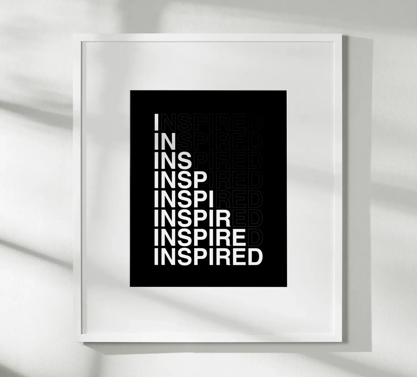INSPIRED poster by BAWA