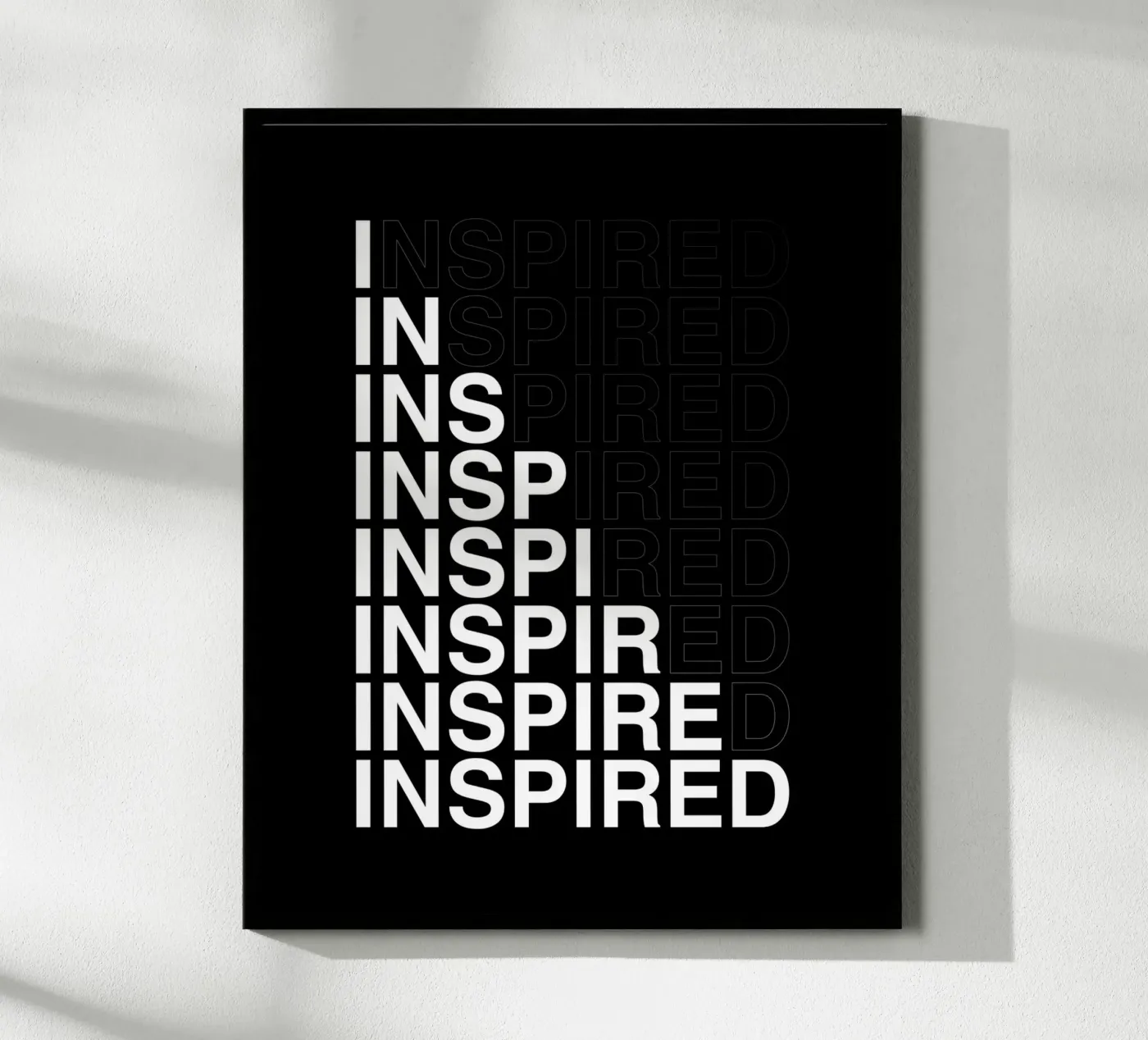 INSPIRED poster by BAWA