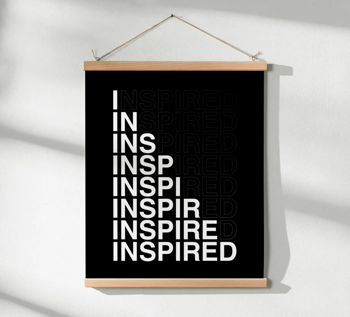 INSPIRED poster by BAWA