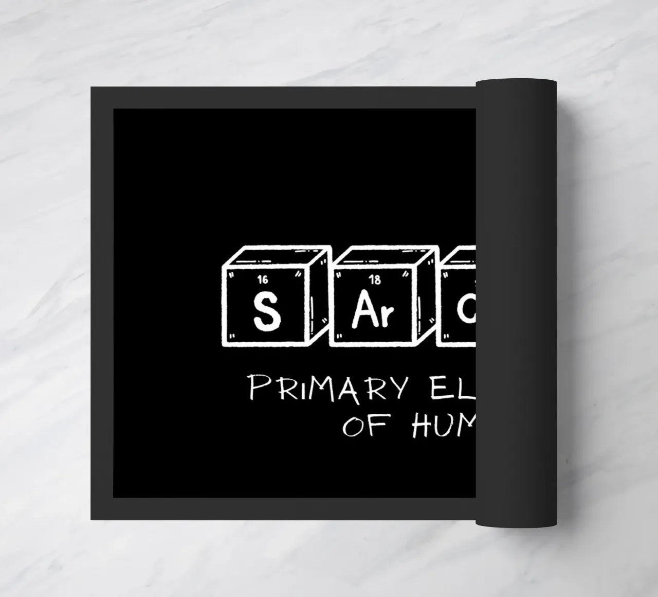 SARCASM deurmat van BAWA