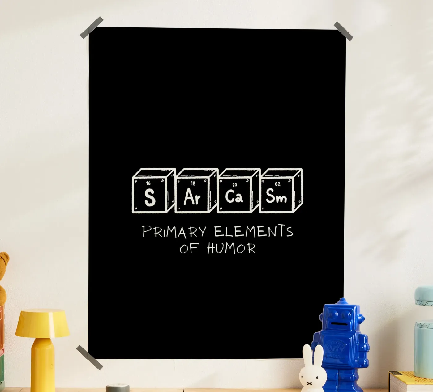 SARCASM Poster von BAWA