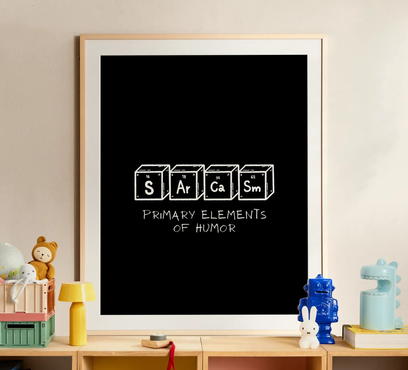 SARCASM Poster von BAWA