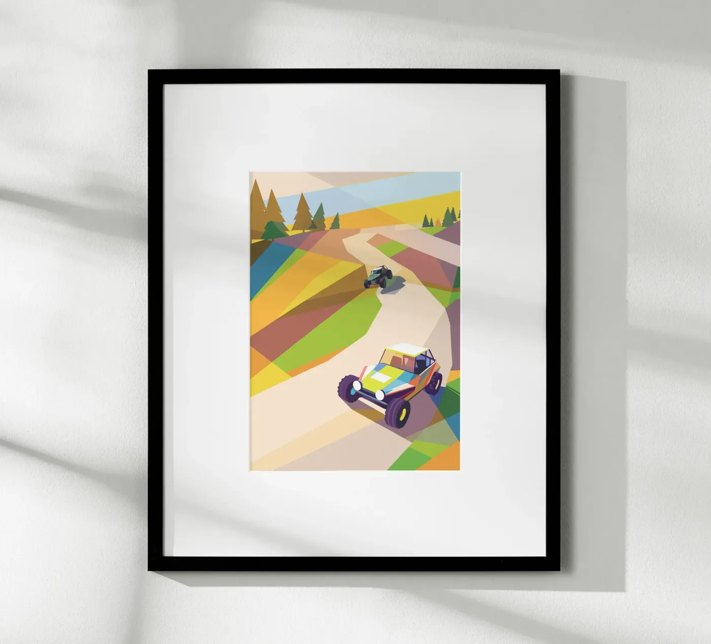 Off-Road Poster von POLYGON SPECIAL