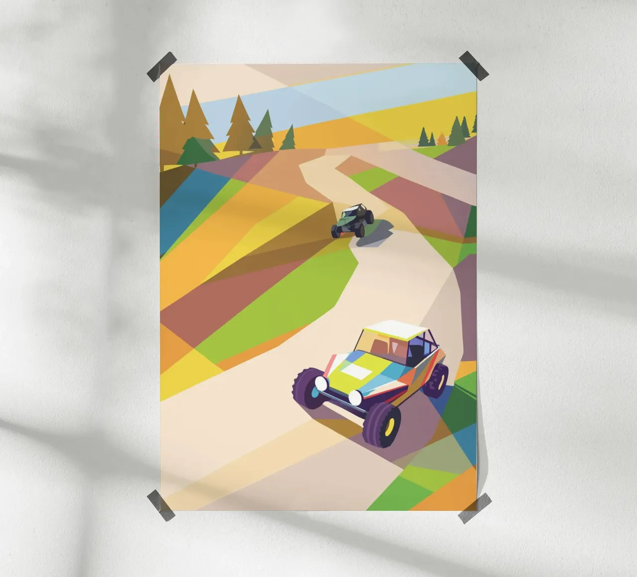 Off-Road Poster von POLYGON SPECIAL