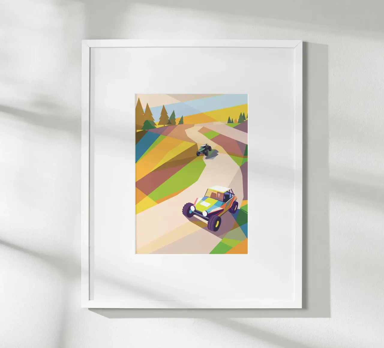 Off-Road Poster von POLYGON SPECIAL