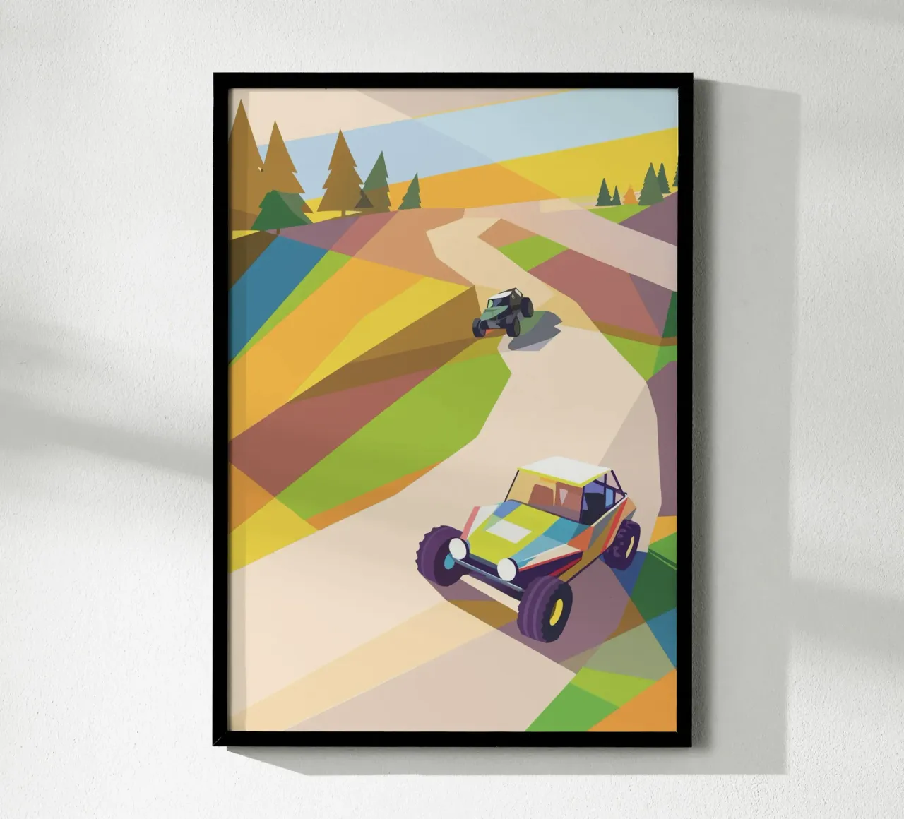 Off-Road Poster von POLYGON SPECIAL