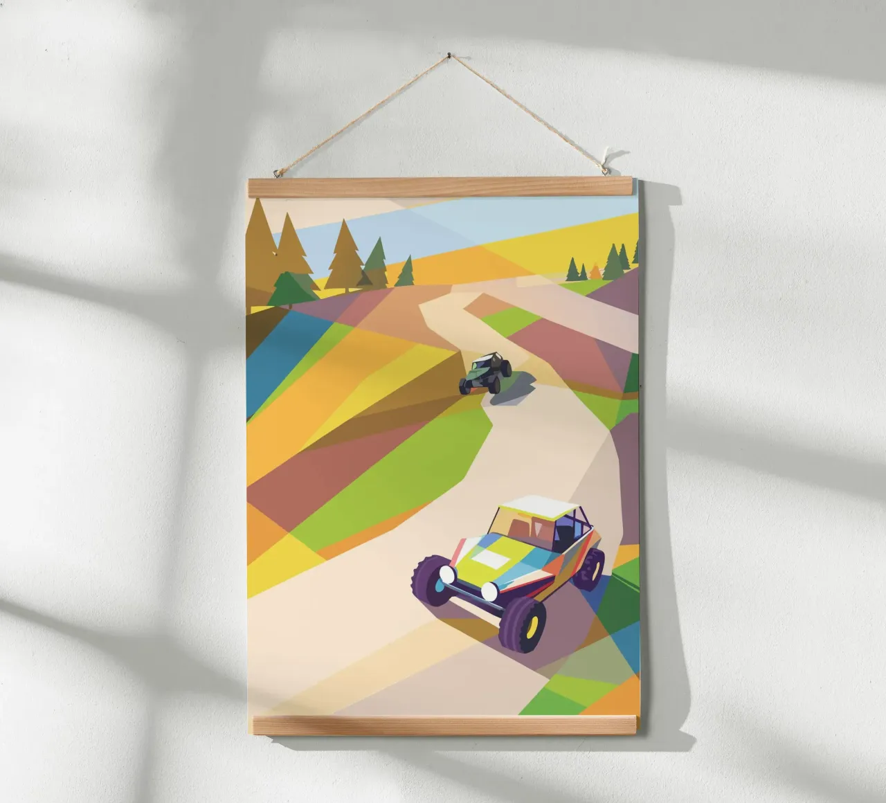 Off-Road Poster von POLYGON SPECIAL