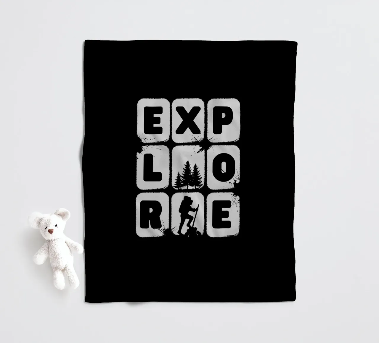 EXPLORE fleecedeken van BAWA