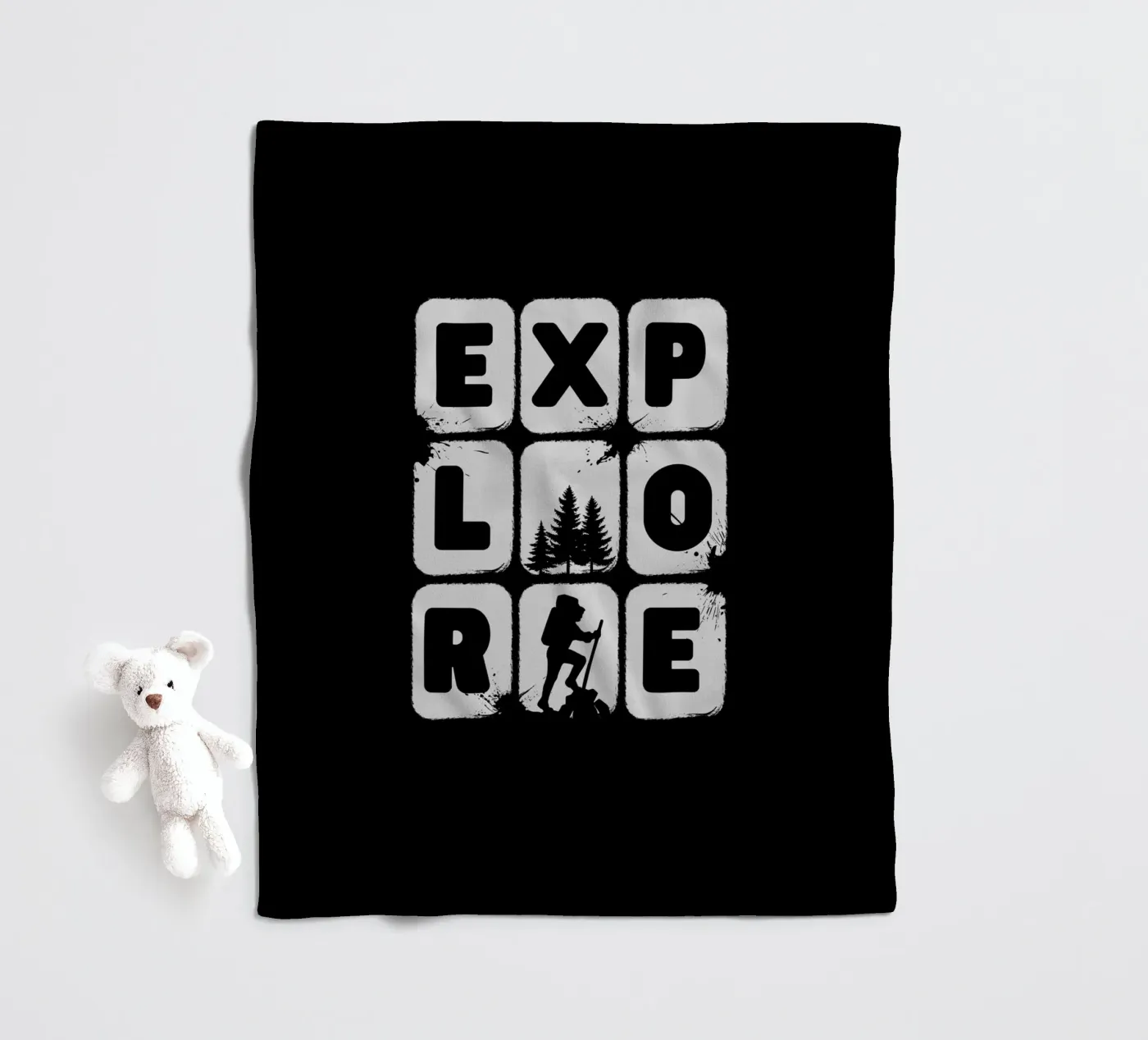 EXPLORE fleecedeken van BAWA