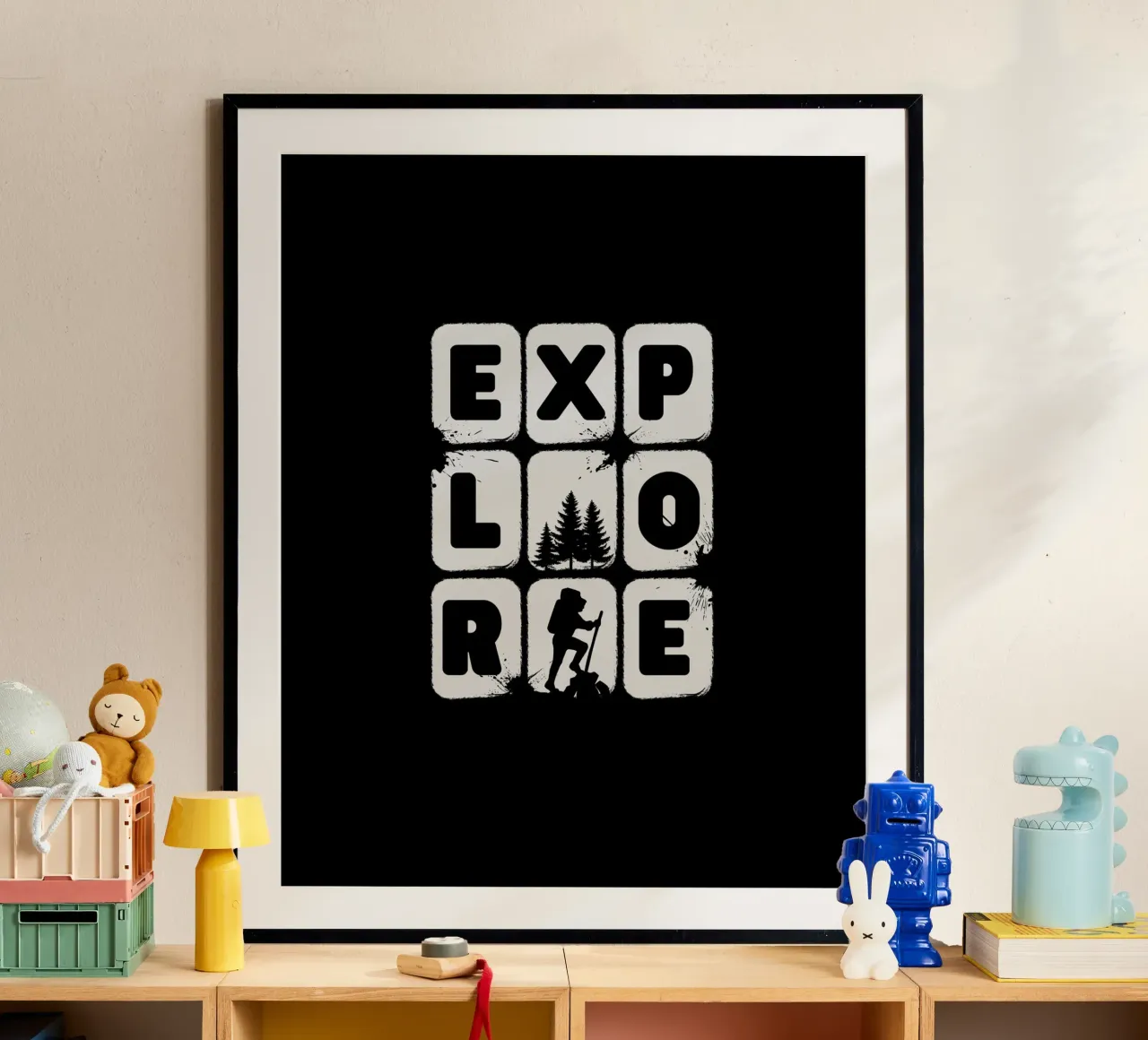 EXPLORE Poster von BAWA