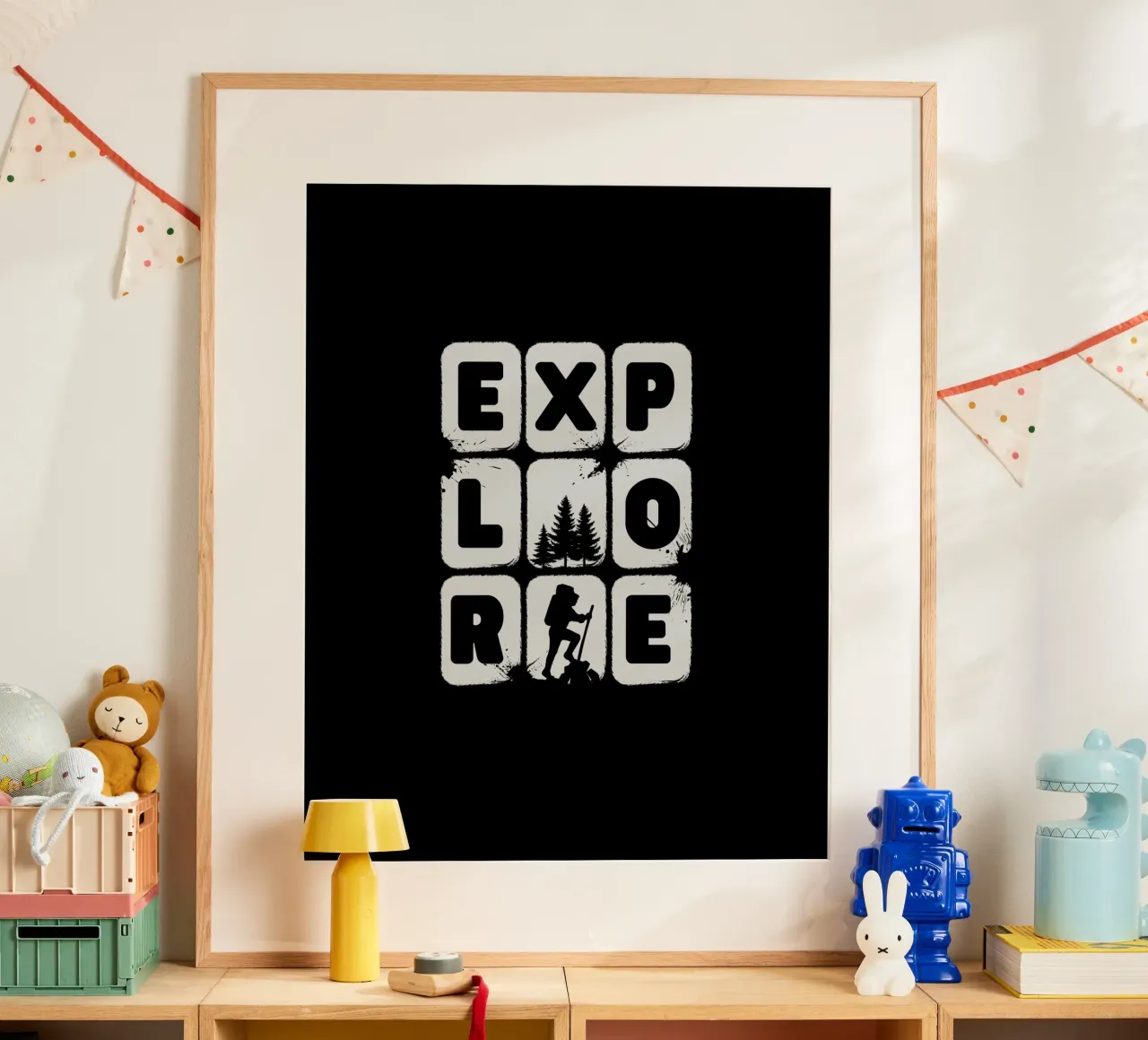 EXPLORE Poster von BAWA