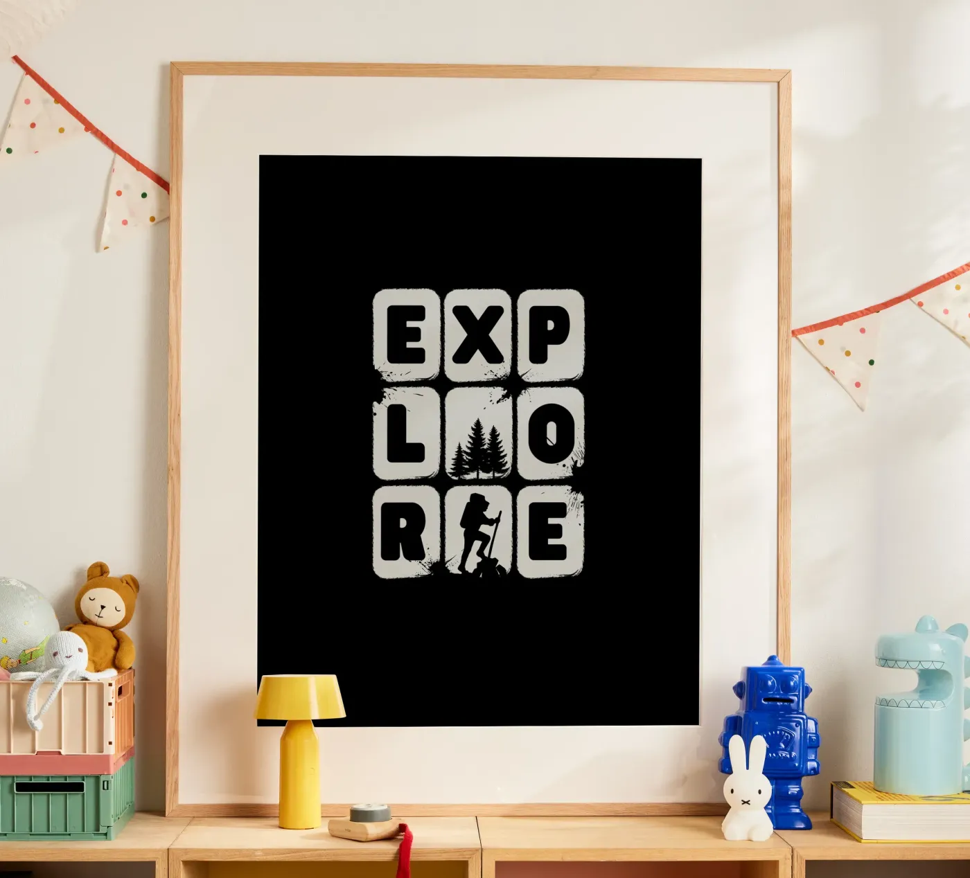 EXPLORE poster van BAWA