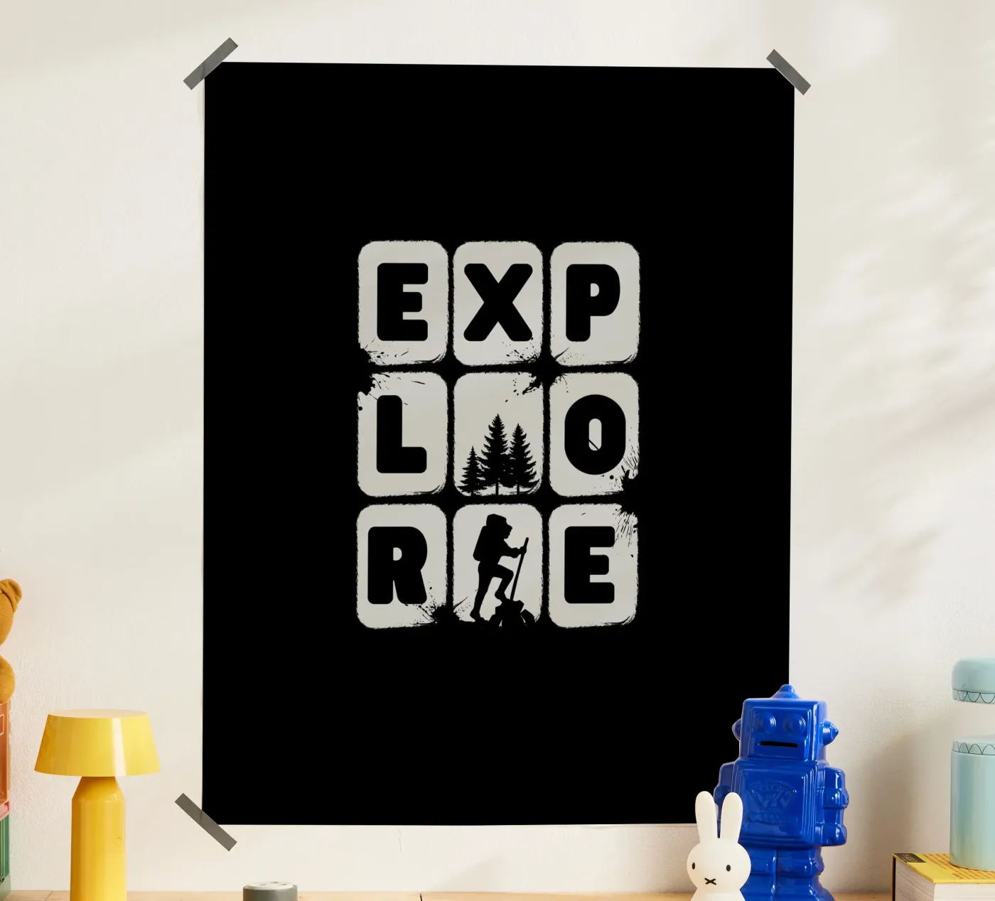 EXPLORE poster van BAWA
