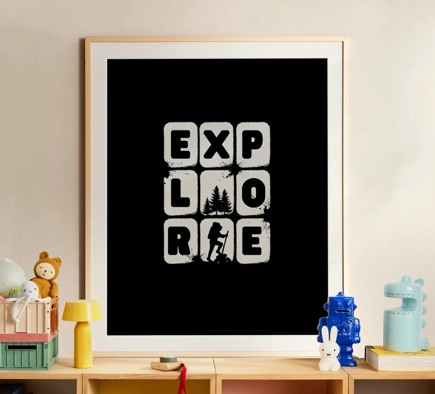 EXPLORE poster van BAWA