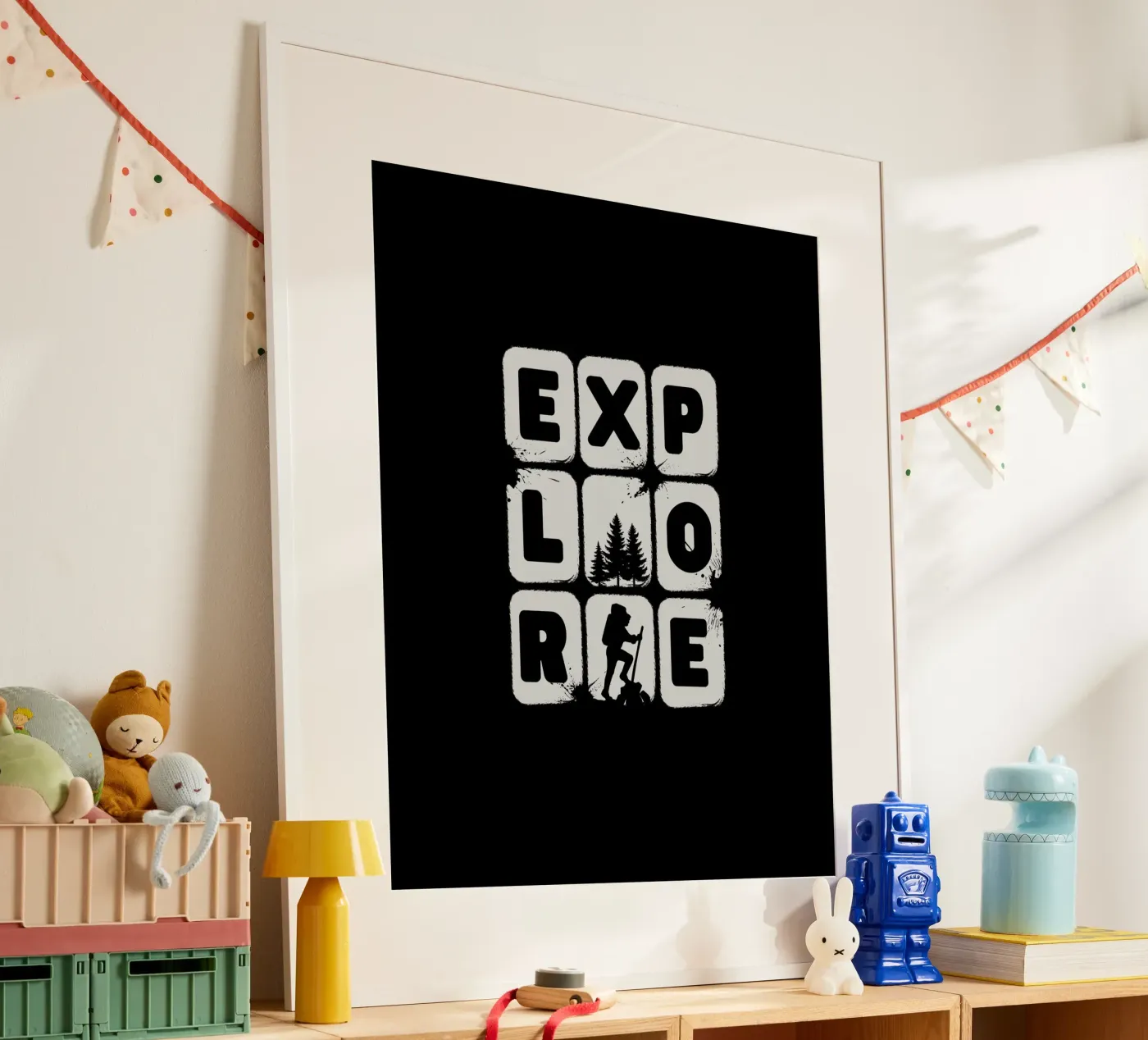 EXPLORE poster van BAWA