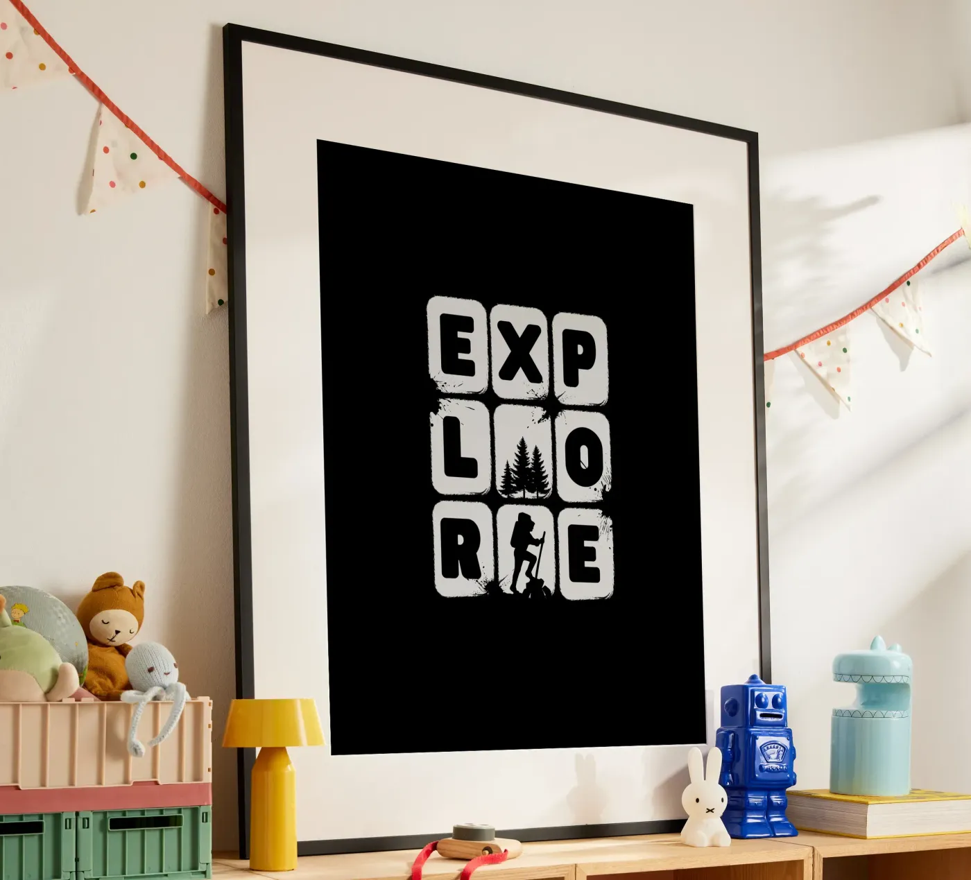 EXPLORE Poster von BAWA