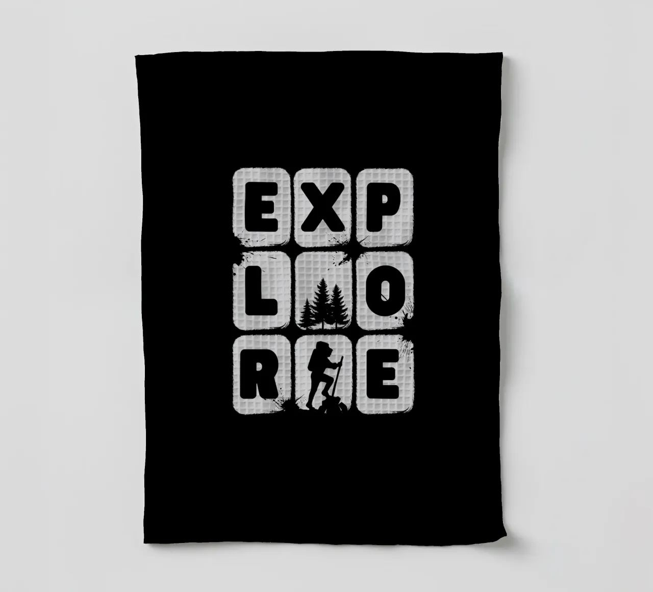 EXPLORE canovaccio da cucina da BAWA