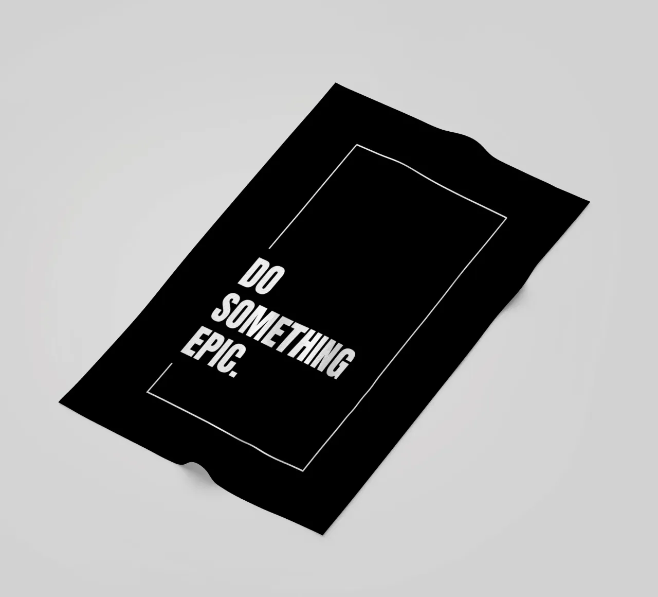 DO SOMETHING EPIC telo mare da BAWA