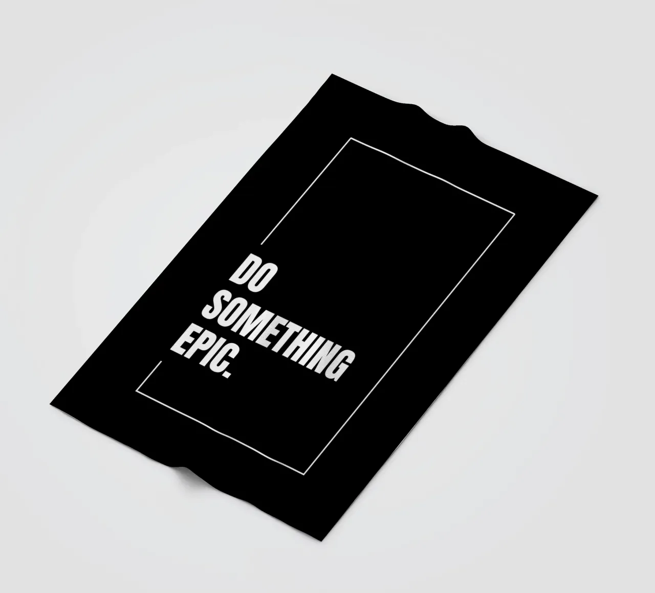 DO SOMETHING EPIC Fleecedecke von BAWA