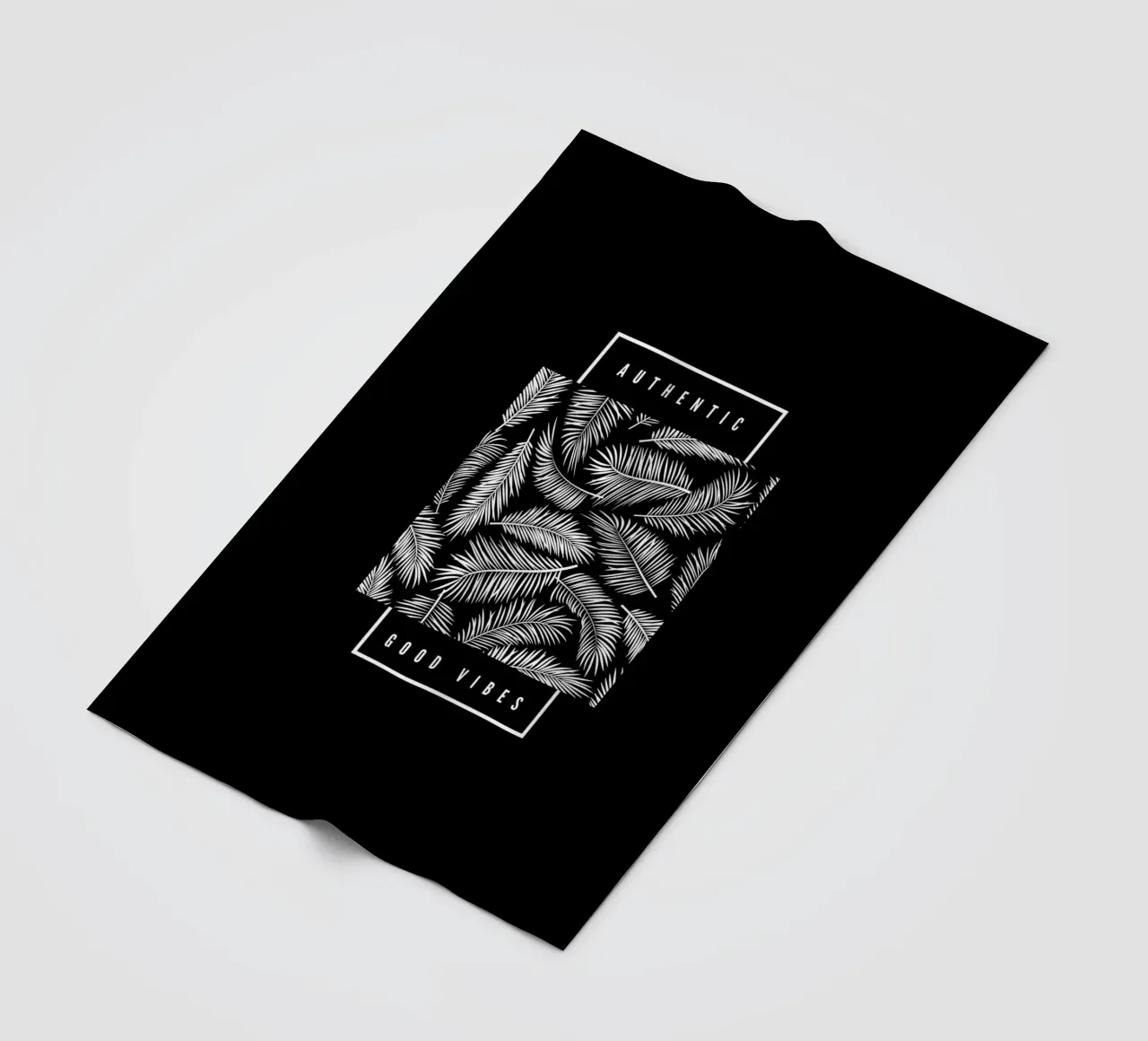 GOOD VIBES coperta in pile da BAWA