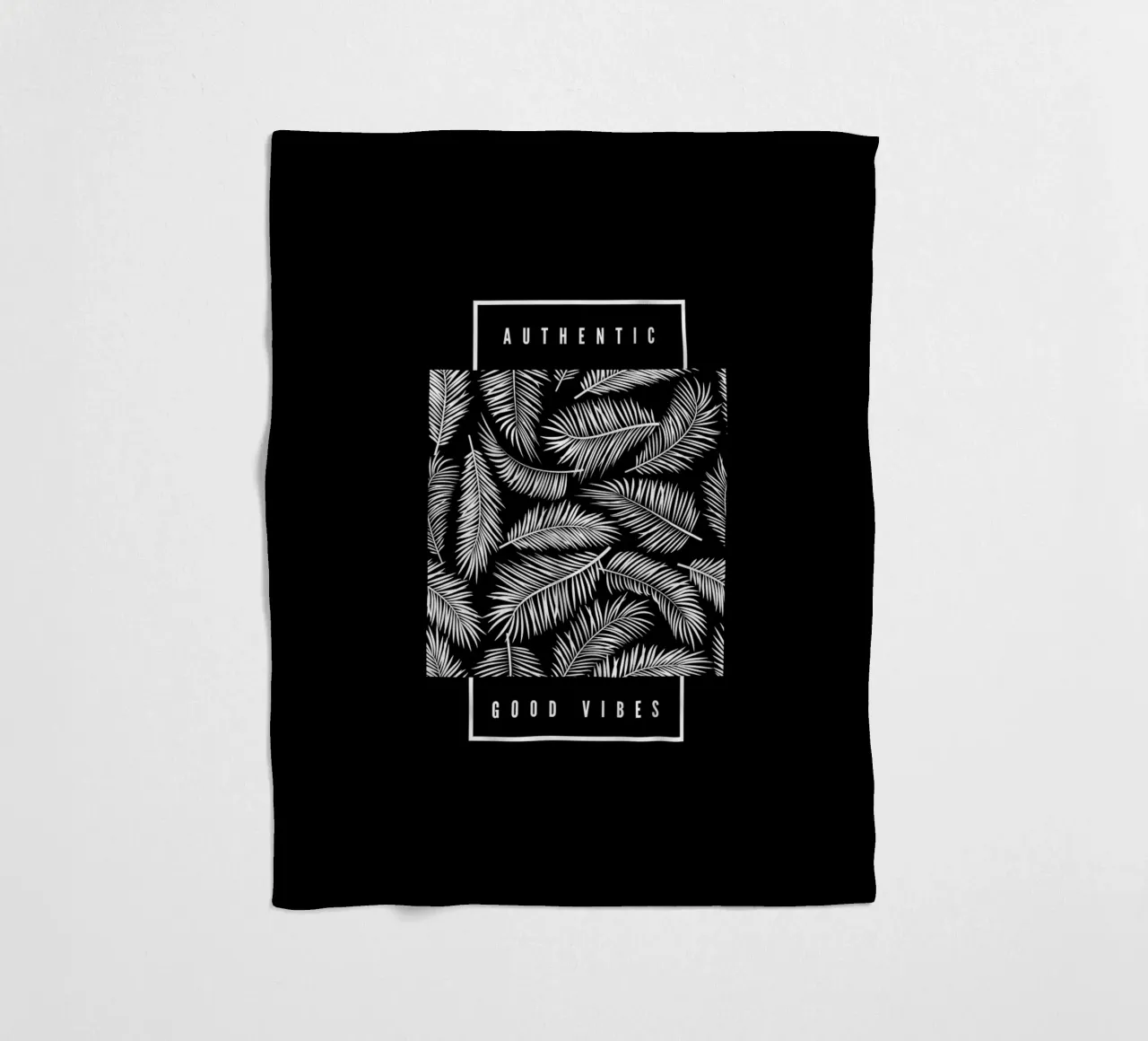 GOOD VIBES coperta in pile da BAWA