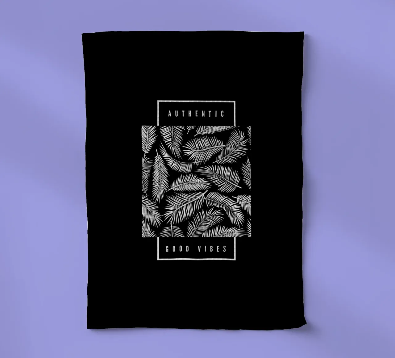 GOOD VIBES canovaccio da cucina da BAWA