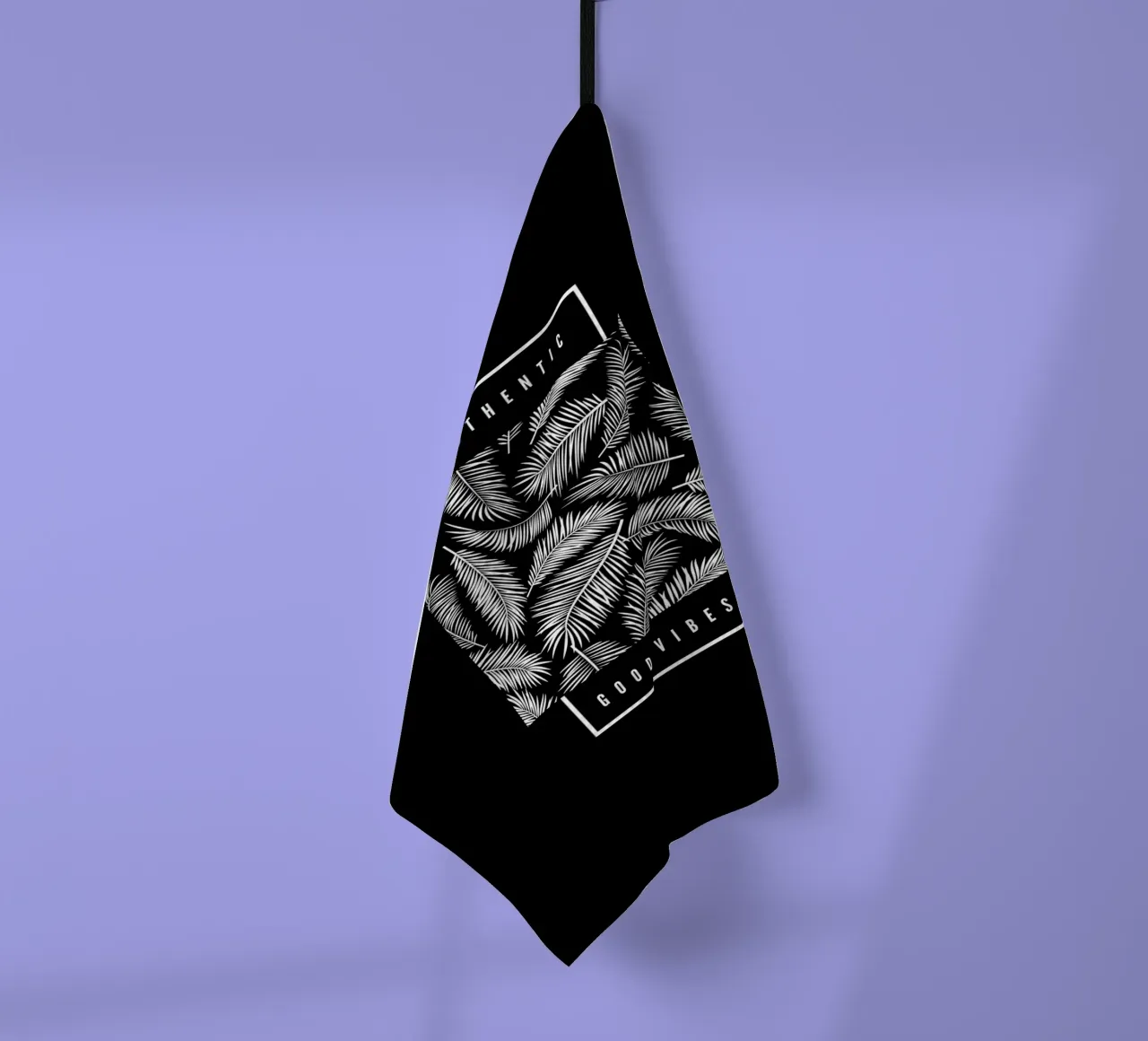 GOOD VIBES canovaccio da cucina da BAWA