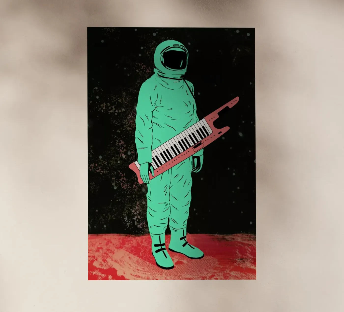 Space Jam backlit folie van Chase Kunz