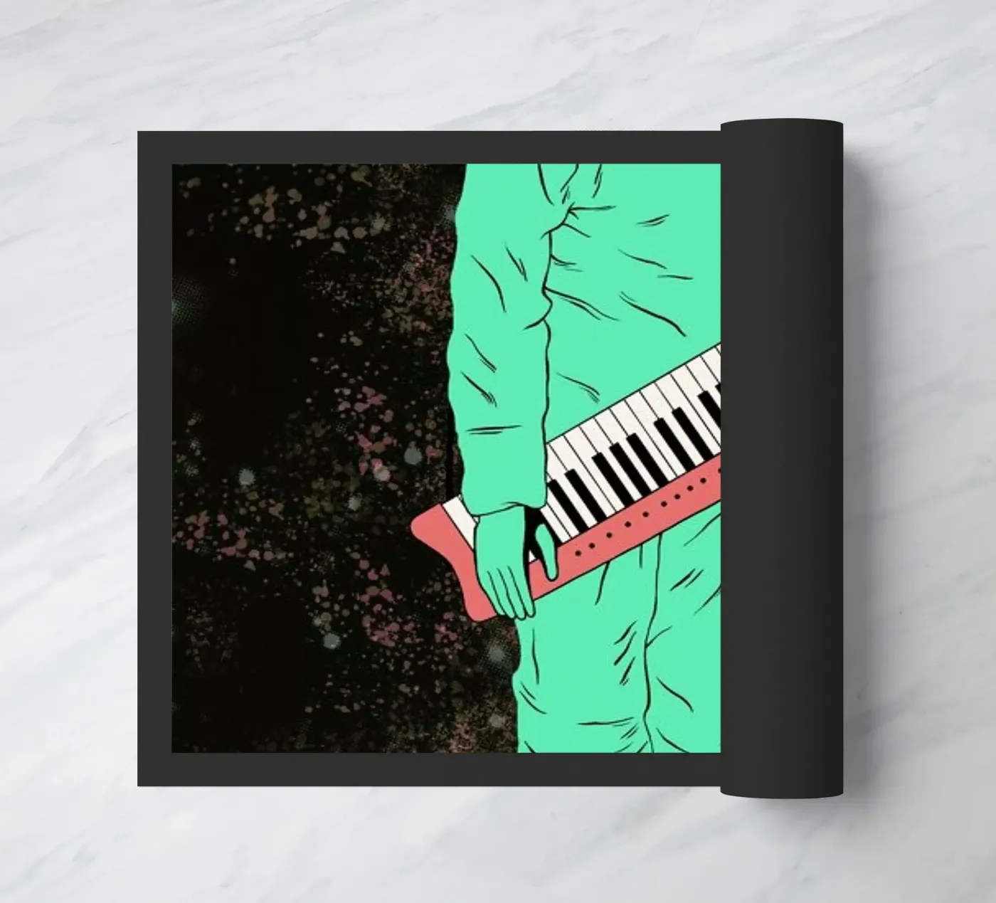 Space Jam deurmat van Chase Kunz